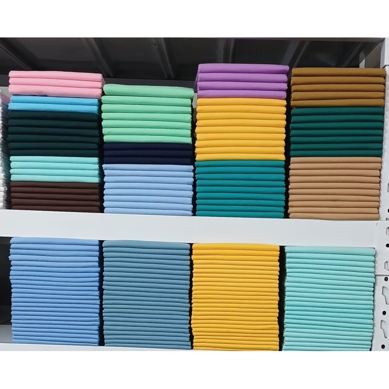 Yard plain fabric